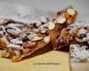 Panforte aux amandes, noisettes, raisins secs et agrumes confits