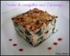 Petite terrine de courgettes aux 3 fromages