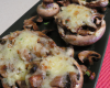 Champignons farcis au fromage à raclette