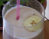 Milshake banane au cognac