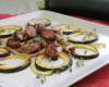 Courgettes au merguez