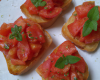 Mes tartines de tomates