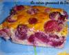 Clafoutis cerises, noisette, vanille