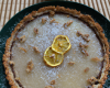 Tarte à la noix de coco et au citron de Sicile