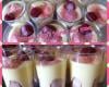 Tiramisu litchi framboises rose