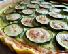 Quiche à la courgette de saison