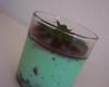 Panna  cotta menthe-chocolat