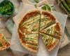 Quiche saumon asperges