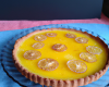 Tarte citron, lait concentré sucré et spéculoos