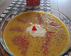 Velouté de lentilles au surimi