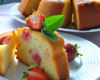 Cake aux fraises Tagada facile