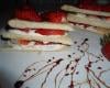 Mille-feuille gourmand aux fraises