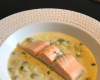 Blanquette de saumon aux poireaux