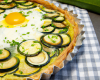 Tarte à la courgette avec comté et œufs