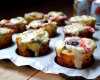 Muffins aux biscuit et au yaourt aux fruits