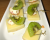 Tapas au fromage de brebis et aux kiwis de l'adour