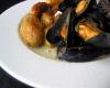 Moules au Roquefort