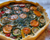 Tarte aux légumes et aux herbes