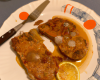 Escalopes de veau flambee au cidre