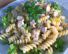 Salade de Fusilli au poulet et aux poires