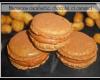 Macarons cacahuètes, chocolat et caramel