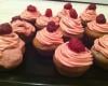 Cupcakes framboise - chocolat blanc