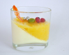 Panna cotta au citron, nuage de lemon curd