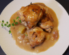 Chapon aux cardons sauce au whisky