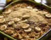 Tarte pommes bananes crumble