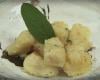 Gnocchi au beurre de sauge