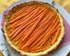 Tarte aux carottes à l'emmental