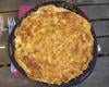 Tarte aux courgettes fromage et petits lardons