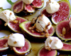 Figues à la  mozzarella