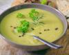 Velouté de pois cassés au lardons fumés