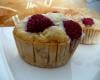 Muffins aux framboises & flocons d'avoine