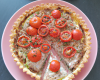 Tarte moutardée au thon et aux tomates