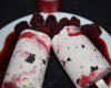 Glace poivrons et framboises