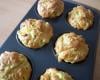 Muffins bleu d'Auvergne courgette