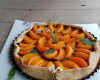 Tarte abricotine au romarin