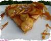 Tarte aux pommes / coings et caramel