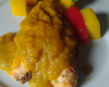 Chapon mariné à la mangue