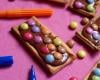 Barres chocolatées aux Smarties