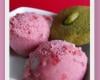 Glace cerise et yaourt