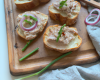 Toast à la rillette de poisson