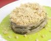 Crumble courgettes oignons