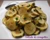 Salade de courgettes