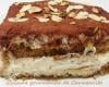 Tiramisu aux amandes et à l'Amaretto