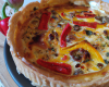 Quiche aux poivrons facile