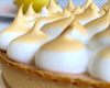 Tarte aux citrons, crème mousseline et meringue