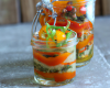 Petits poivrons en verrine